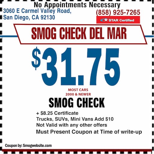 Smog Check Coupon